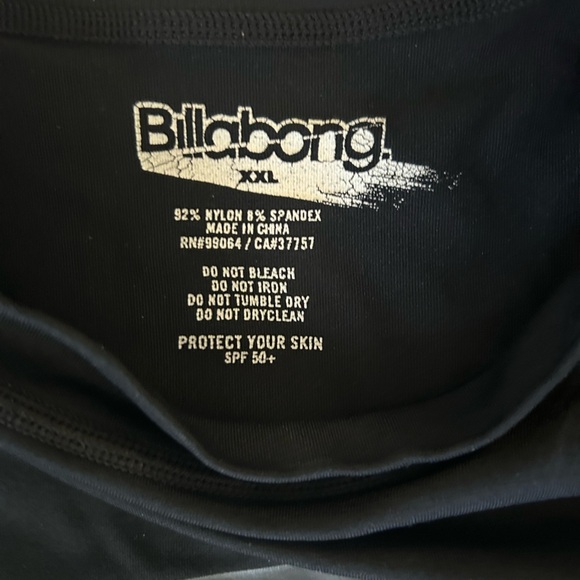 Billabong Rash Guard Surf Shirt SPF 50+ size youth XXL - Picture 6 of 8